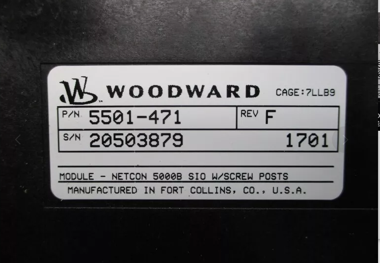 5501-471 Woodward 伍德沃德 执行器驱动模块 原厂直采  超长质保 现货现发图4