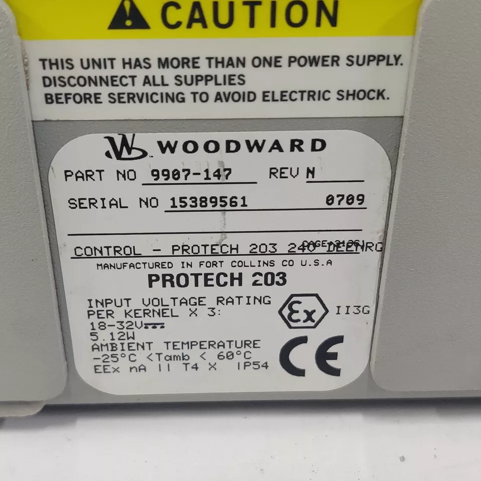 9907-147 超速保护系统 WOODWARD伍德沃德  全新原装 货源充足 正品未拆封图3