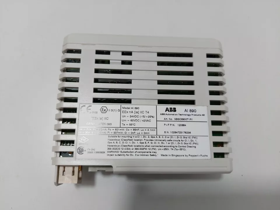 AI890 分析输入模块 ABB 现货充足 进口原装 未拆封 可议价 顺丰包邮 图2
