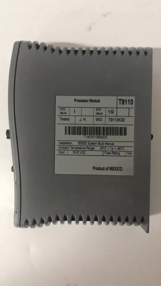 T9110 处理器模块 ICS Triplex 全新现货 未拆封 原厂直采供应 优势议价 质保1年 图2