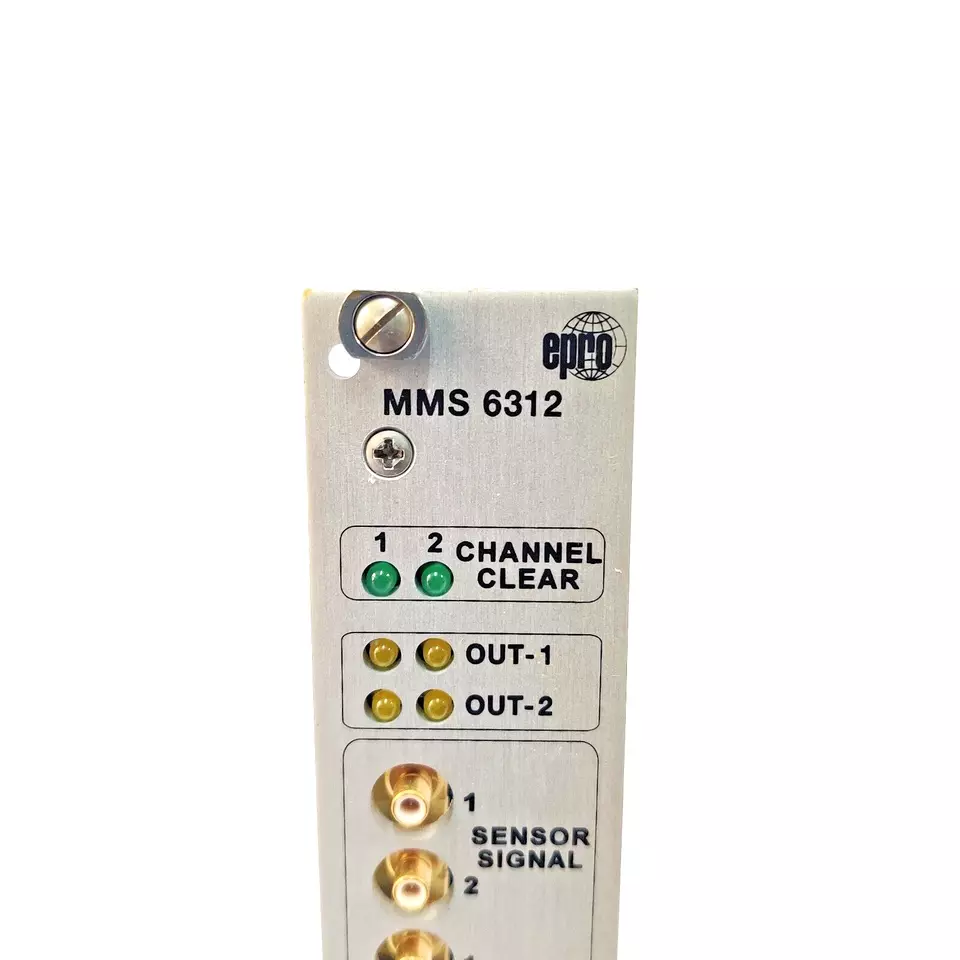 MMS6312 EPRO 速度监控模块 货源充足 原厂供应 现货现发 质保1年 全新未拆封   图2