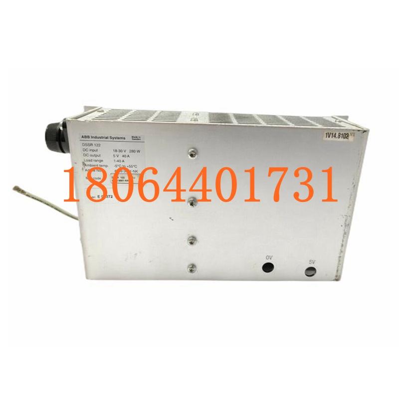 DSSR122 48990001-NK 直流输入输出电源单元 ABB系列 原厂直采 全新未拆封 含质保图3