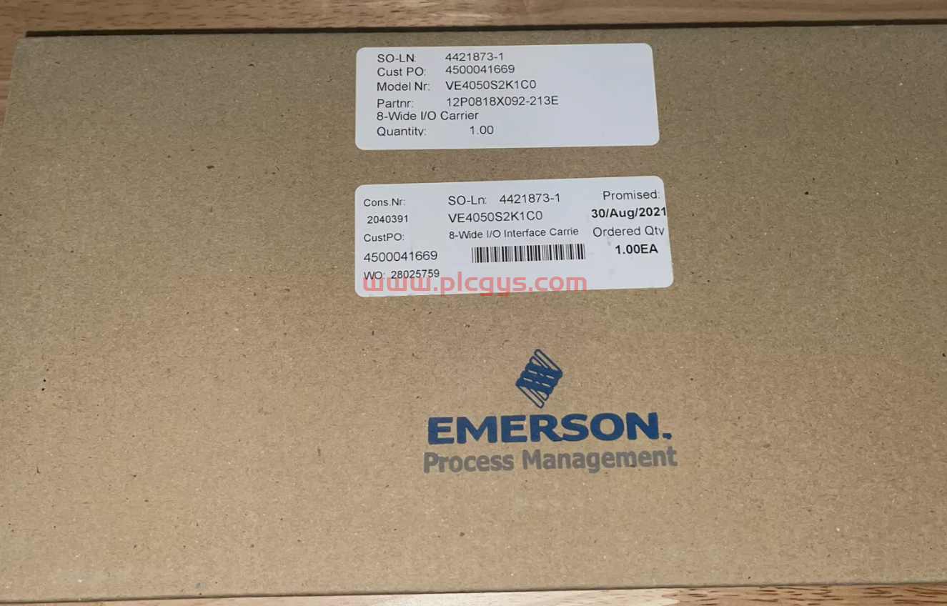 KJ4001X1-BE1 艾默生  EMERSON 托架带护栏型号   全新现货 原厂直采 优势议价图2