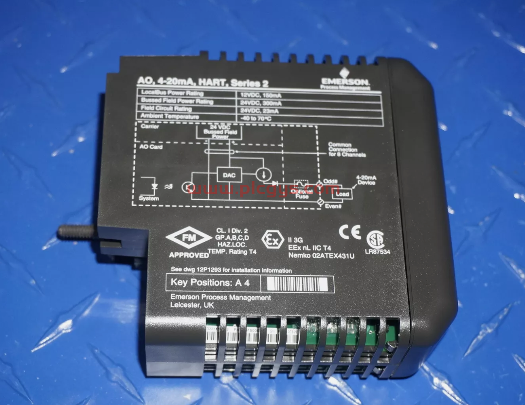 艾默生 KJ3221X1-BA1 EMERSON 模拟输出模块 现货未拆封 原厂直采 优势议价 超长质保图1