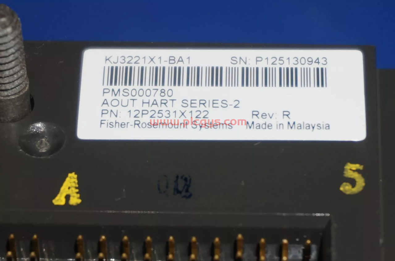 艾默生 KJ3221X1-BA1 EMERSON 模拟输出模块 现货未拆封 原厂直采 优势议价 超长质保图3
