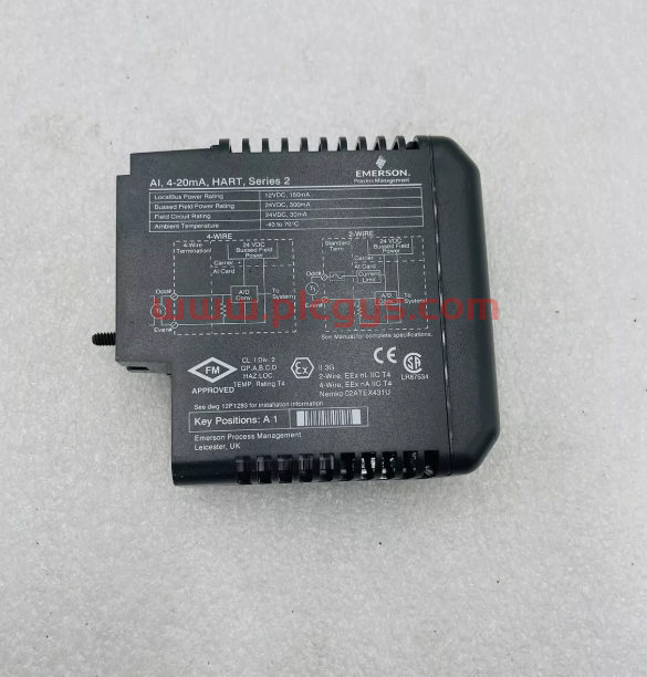 KJ3222X1-BA1  艾默生 EMERSON 分析输入可编程式逻辑控制器模块 全新包邮 可议价 原厂直采图3