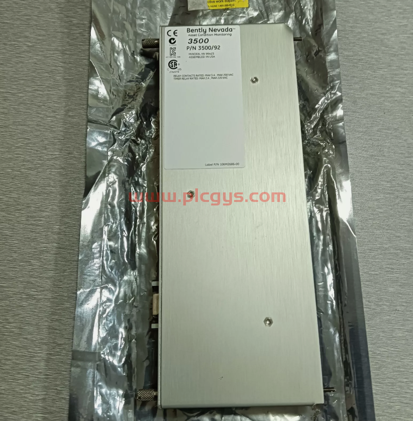 3500/92  136188-02  本特利 BENTLY NEVADA 模块 全新原装 进口直采 货源充足 质保1年图1