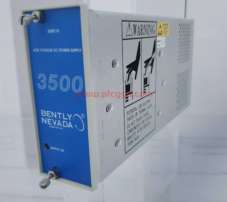 133292-01 本特利 BENTLY NEVADA 直流电源模块 3500/15 进口原装全新 大量供应库存出售 优势议价