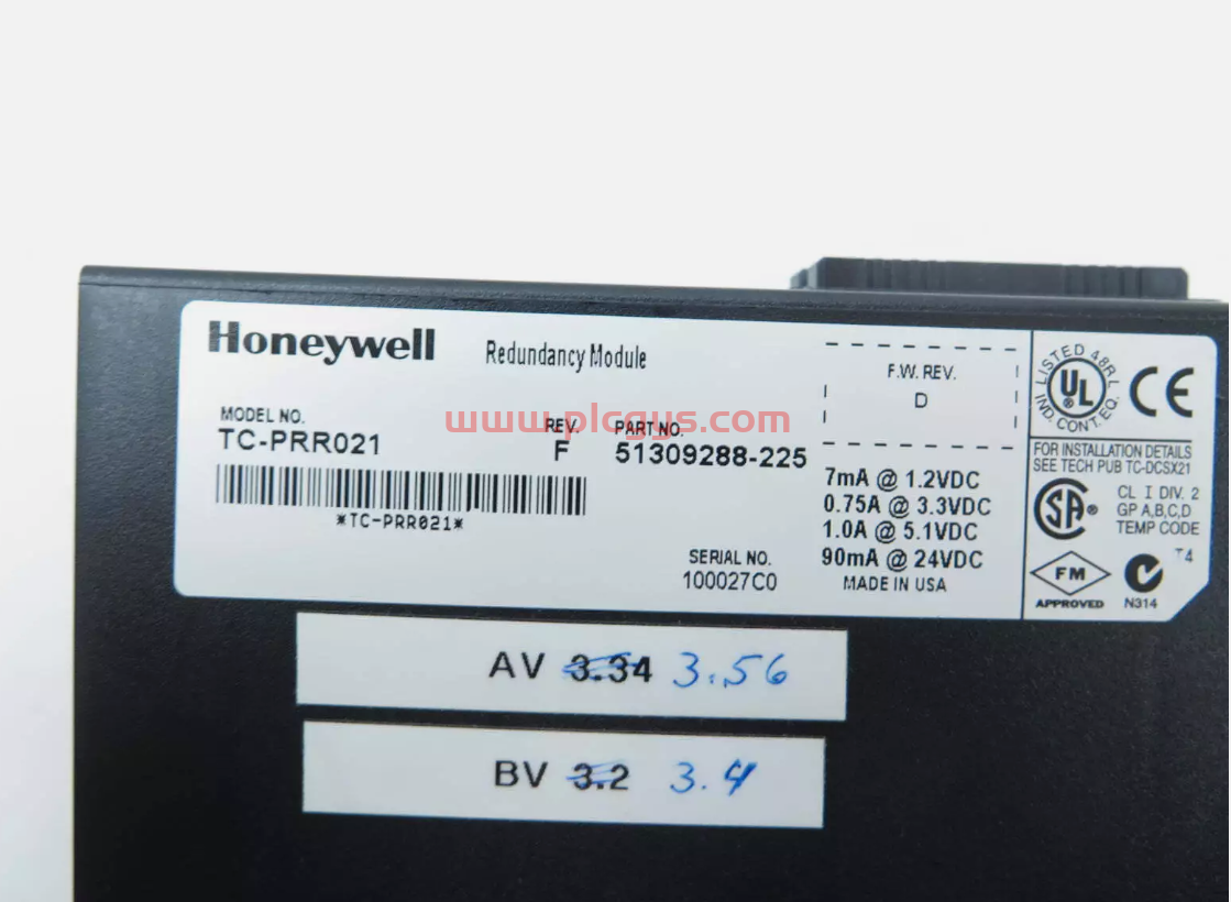 霍尼韦尔 TC-PRR021 冗余模块 HONEYWELL  全新原装 进口直采 货源充足 质保1年图1