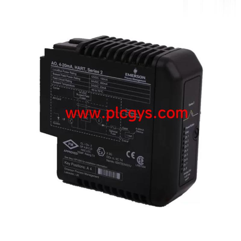 
艾默生 VE4003S2B4 模拟输入模块