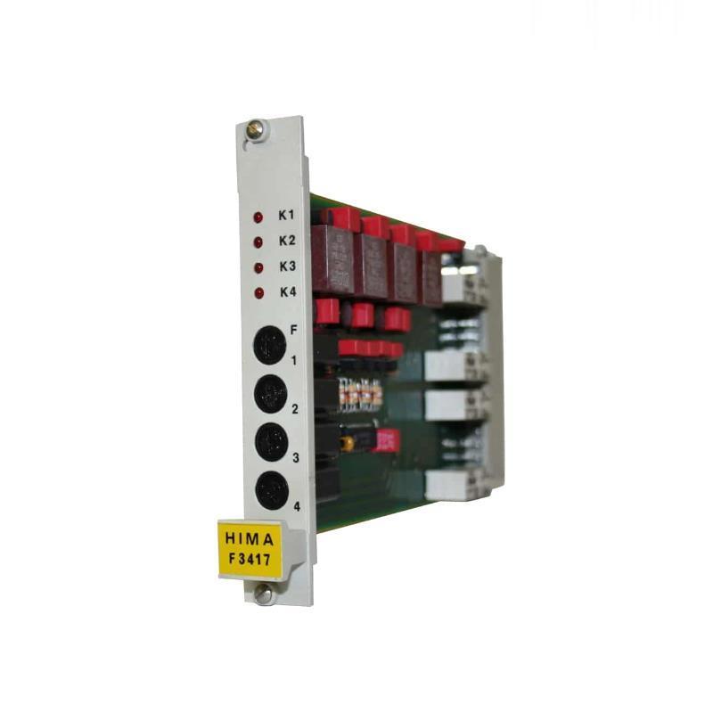 
HIMA F3417 四重继电器放大器模块