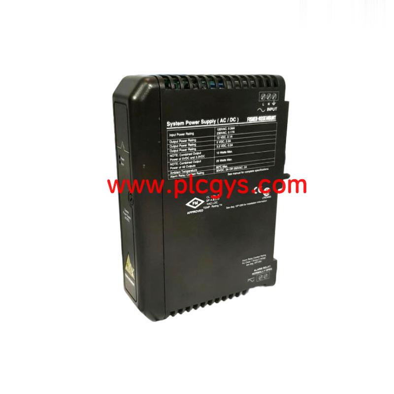 
艾默生VE5001系统电源 工业自动化应用