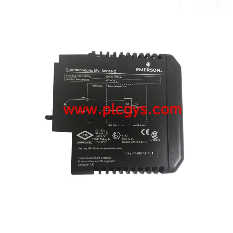 
艾默生PLC热电偶输入模块 VE4003S5B1