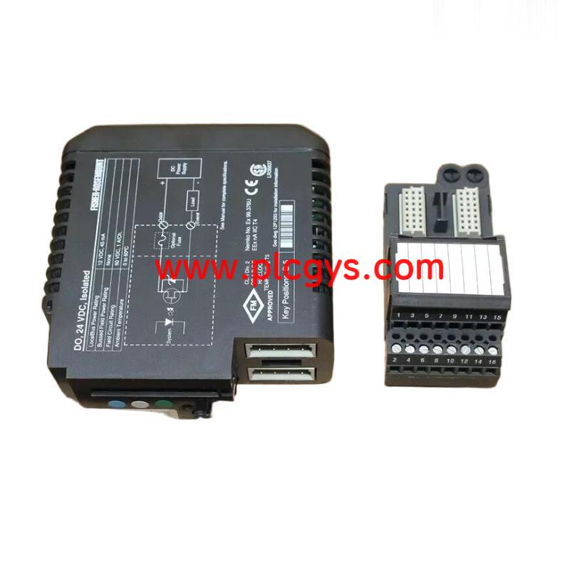 艾默生 VE4002 KJ4001 PLC输入输出端子模块