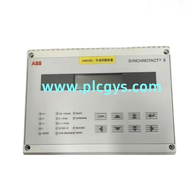 
ABB同步设备SYN5200a-Z V217型号