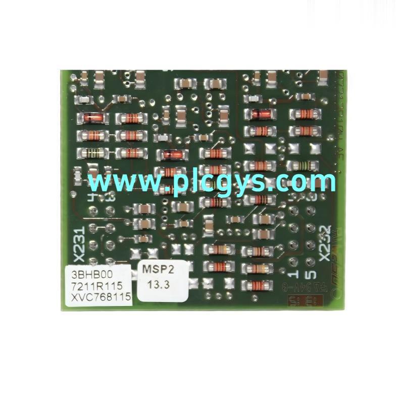 
ABB XVC768 115脉冲输出板3BHB007211R115