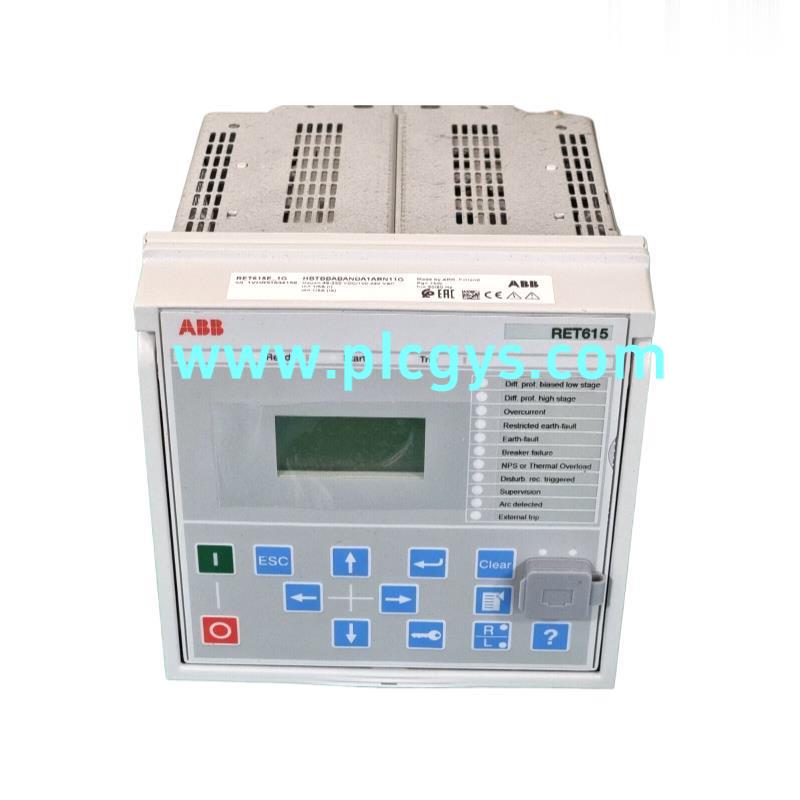 
ABB RET615E-1G变压器保护控制继电器