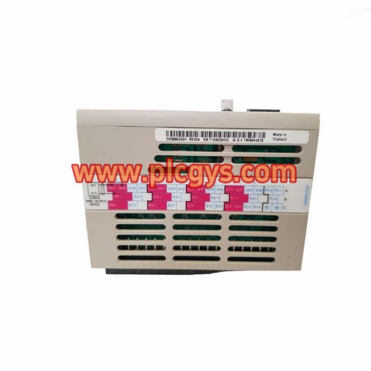 OVATION 5X00063G01模拟量输出模块型号参数