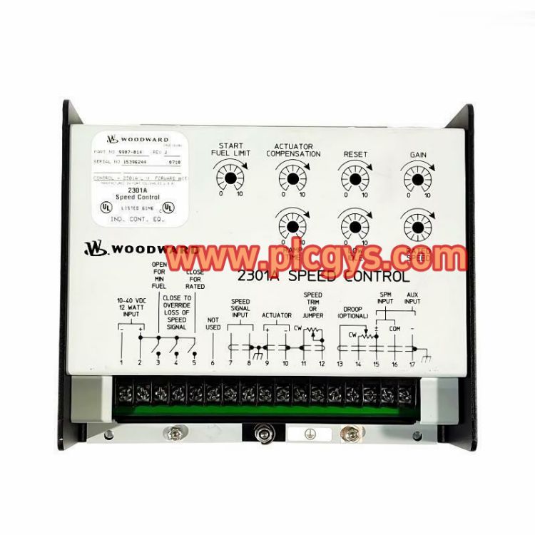 伍德沃德9907014转速控制器