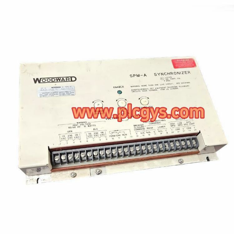 Woodward 9905002 SPM A同步器型号参数详解