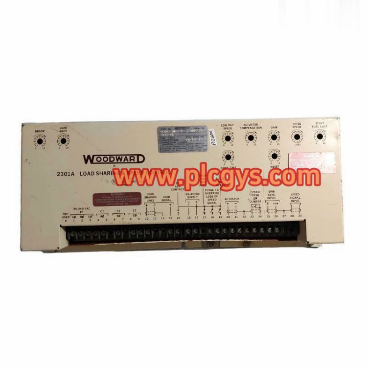 Woodward 9905068 2301A负载共享与速度控制模块
