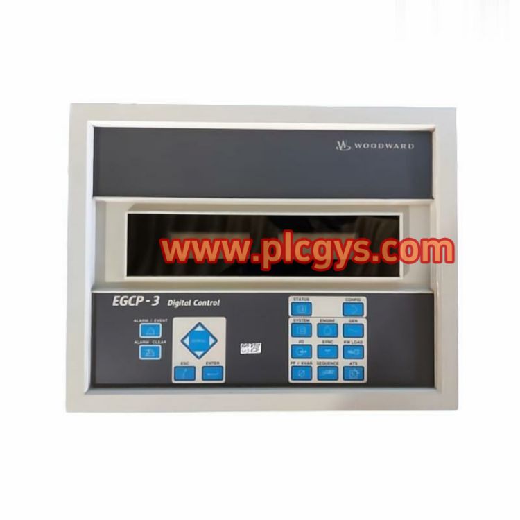 Woodward 8406 113控制器操作界面