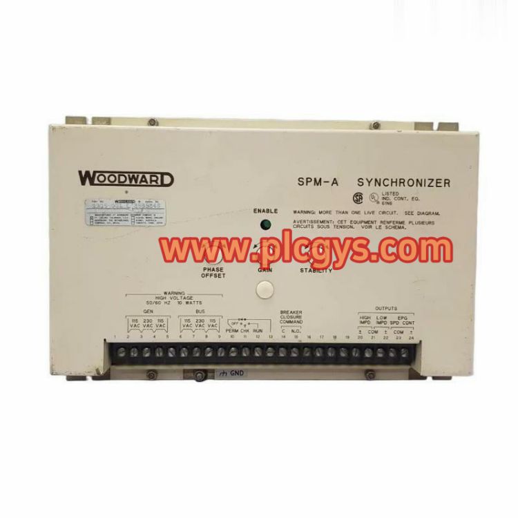 Woodward 9905001 SPM A 同步器型号参数说明