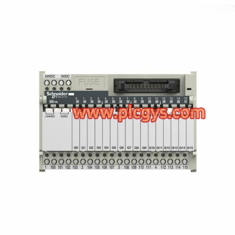 施耐德ABE7R16T111插拔式电磁继电器底座