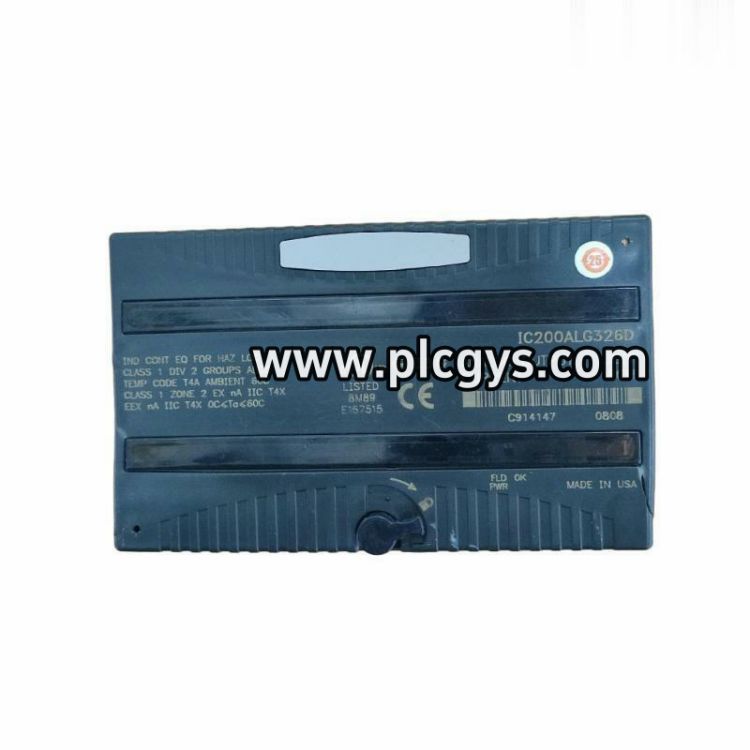 GE IC200ALG326模拟量输出模块