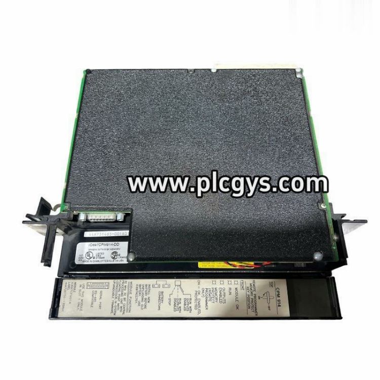 GE IC697CPM914 CPU模块型号参数及应用说明