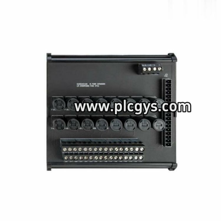 GE IC200CHS122熔断器型I O终端扩展底座