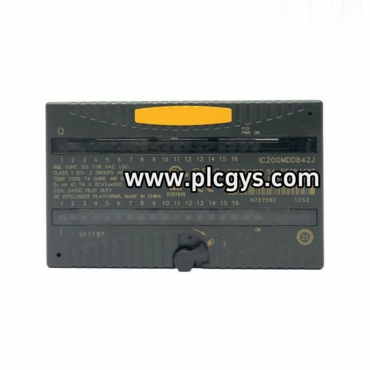 GE IC200MDD842离散混合IO模块型号参数