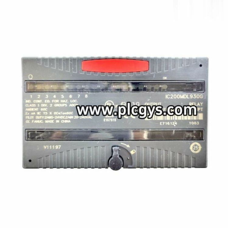 GE IC200MDL930继电器输出模块型号参数