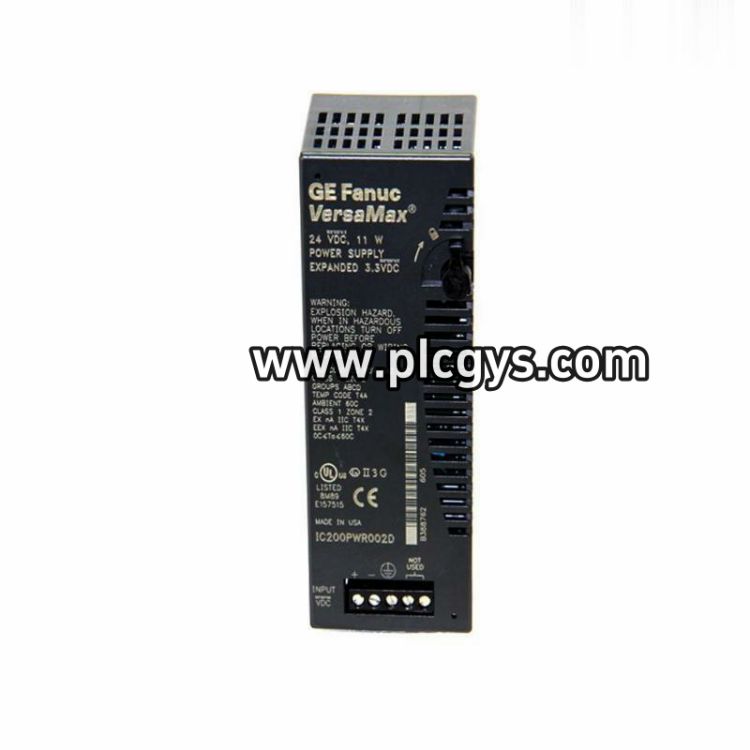 GE IC200PWR101 VersaMax电源模块