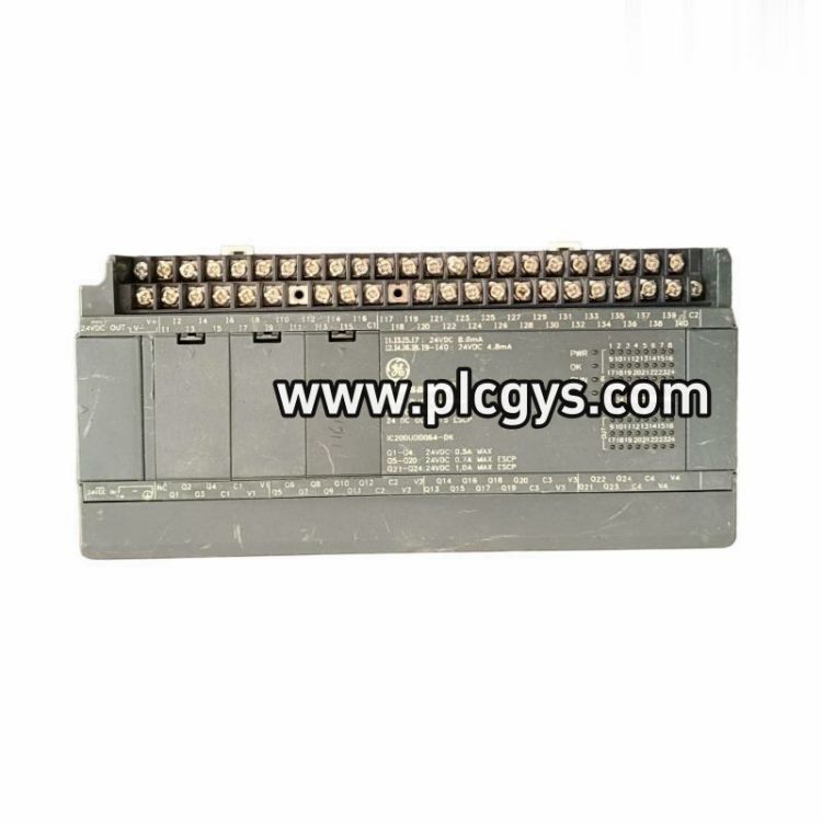 GE IC200UDD064微控制器处理器型号解析