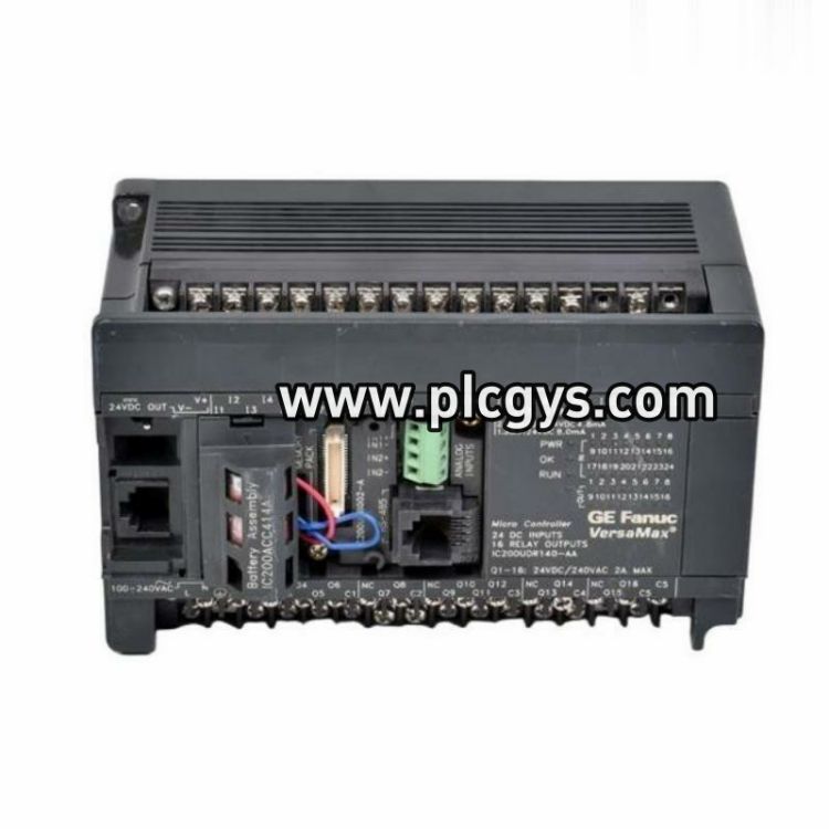 GE Fanuc IC200UDR140微控制器处理器型号解析