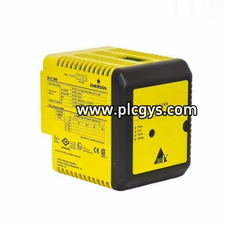 Emerson SLS1508智能逻辑控制器型号解析