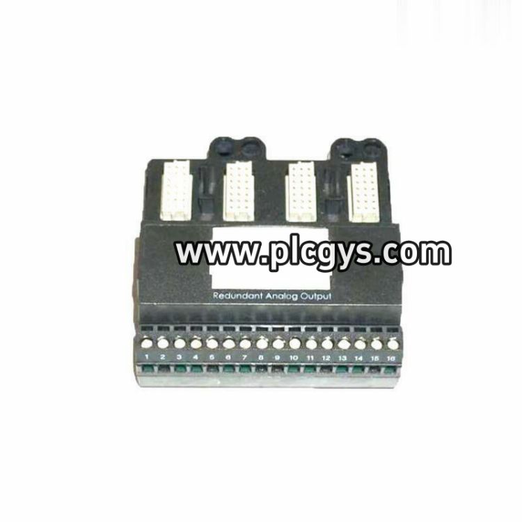 艾默生VE4035S2B1 KJ3221X1EA1红色AO端子模块