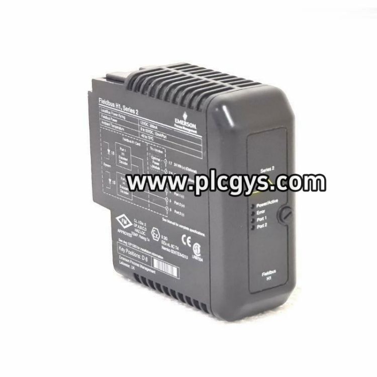 艾默生VE4017P0现场总线H1卡型号参数