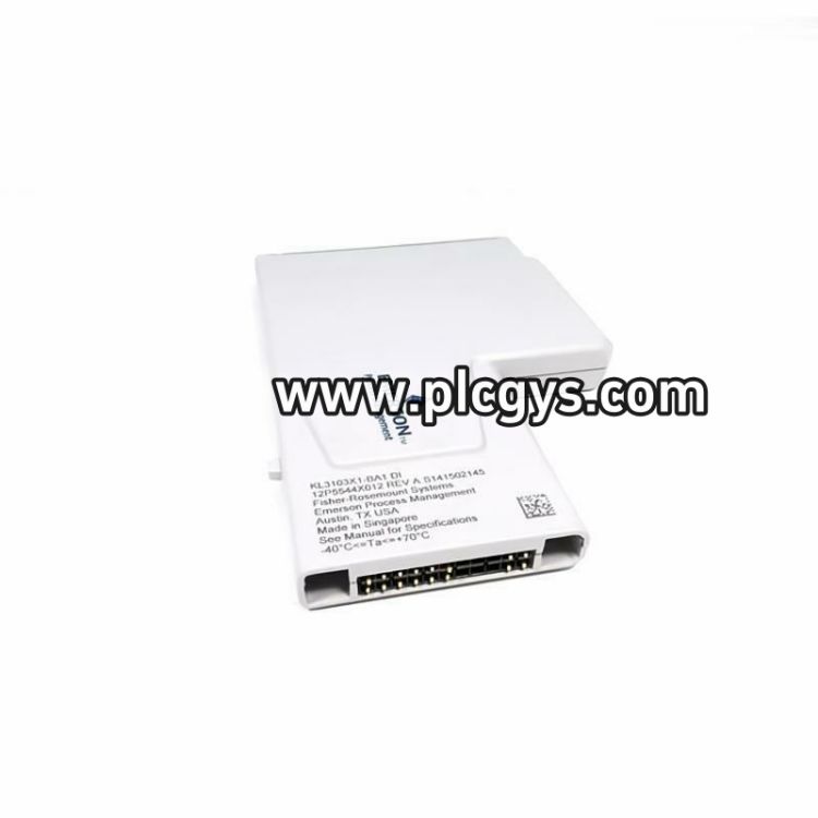 艾默生KL3103X1BA1编程卡