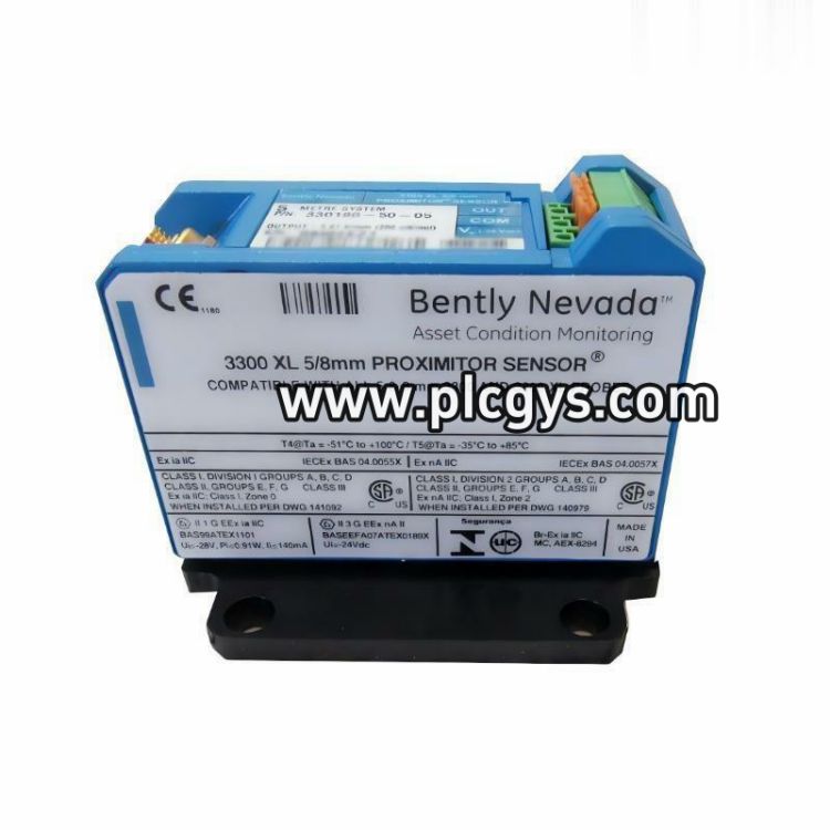 Bently Nevada 330180 X0 05探头与145004 04模块