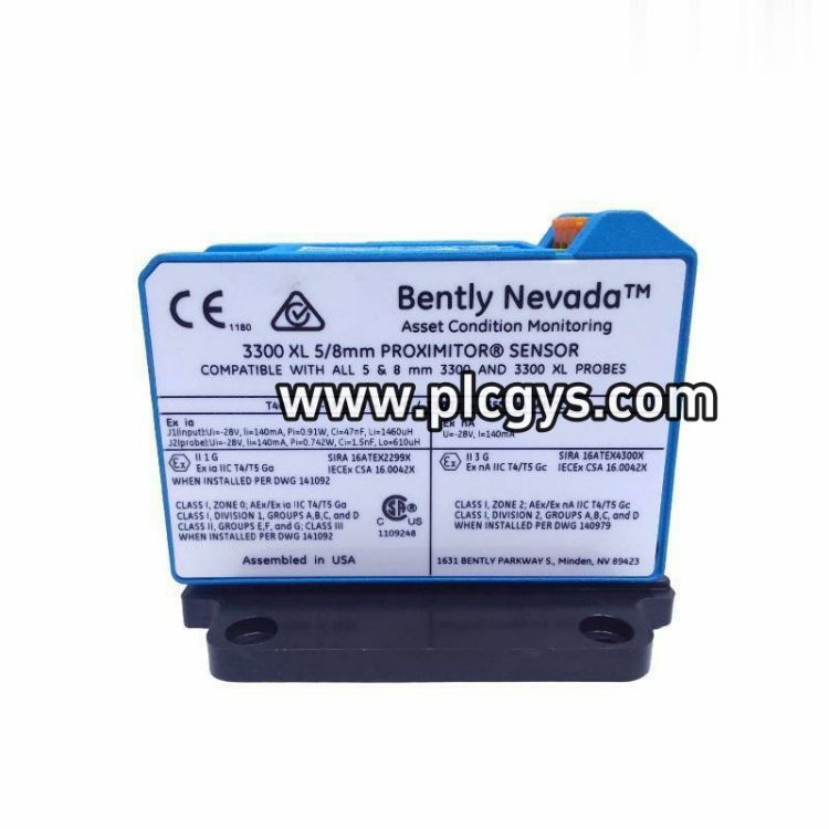 Bently Nevada 33087903 3300XL 50mm传感器