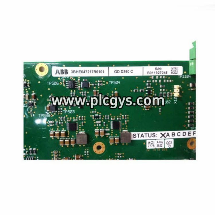 ABB高压变频器板GD D360 C 3BHE047217R0101
