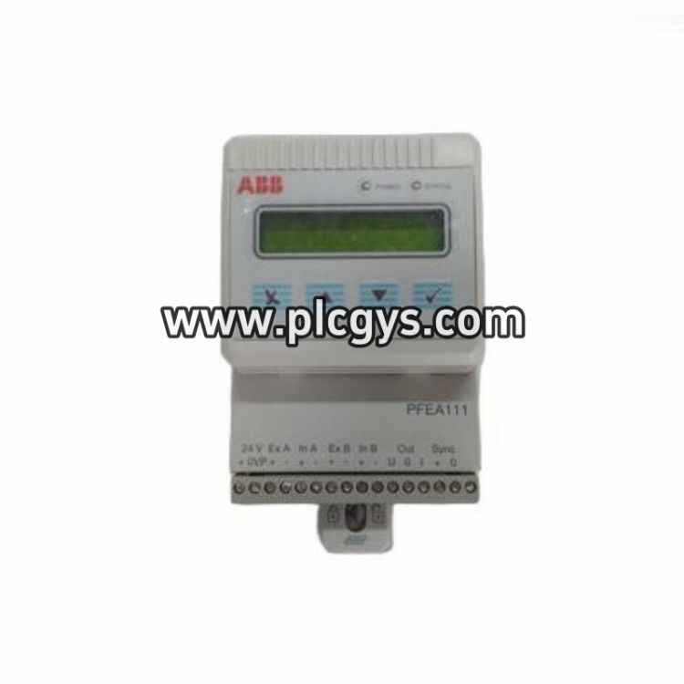 ABB张力传感器PFEA11120型号参数详解