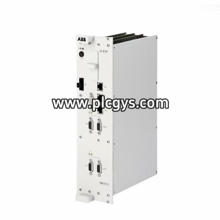 ABB PM875 2控制器型号3BDH000606R1