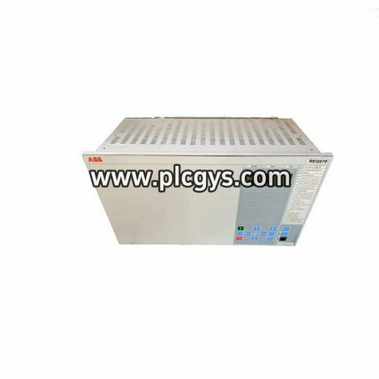 ABB REG670发电机保护继电器型号1MRK002826AA