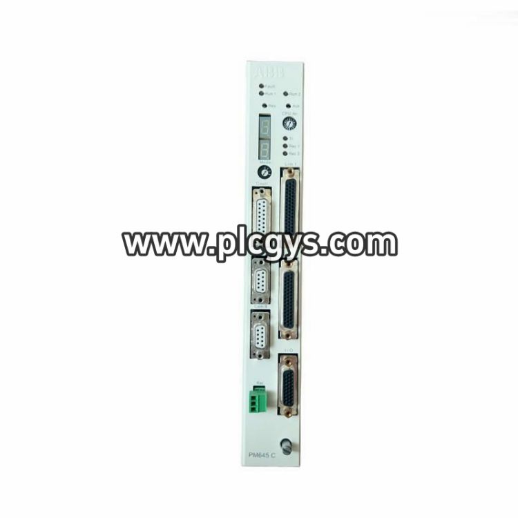 ABB PM645C处理器模块3BSE010537R1型号详解