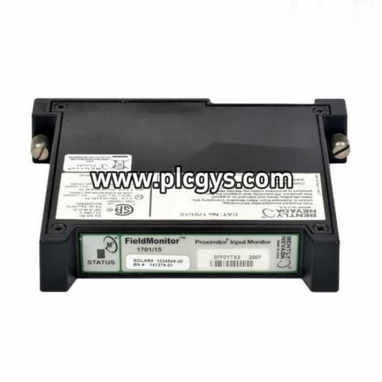 本特利内华达170115现场监测前置放大器输入监测器