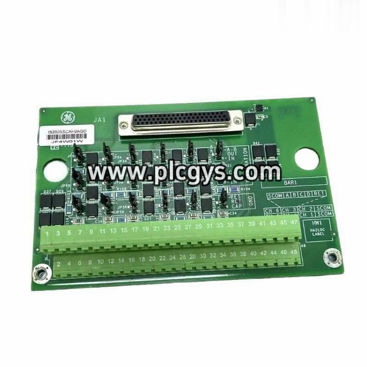 GE IS200SSCAH1A串口通信IO终端板